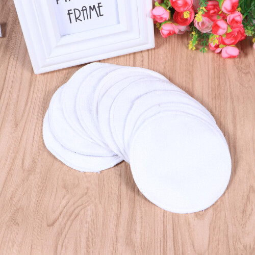 10 Unidades Almohadillas Bambú Reutilizables Para Desmaquillar 2