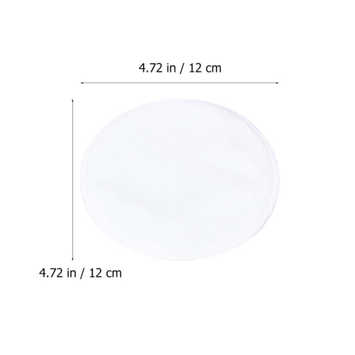 10 Unidades Almohadillas Bambú Reutilizables Para Desmaquillar 1
