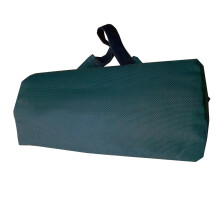 Ergonomic Neck Support Pillow Breathable Headrest For Recliner Height-Adjustable Detachable Head Protector Dark Green