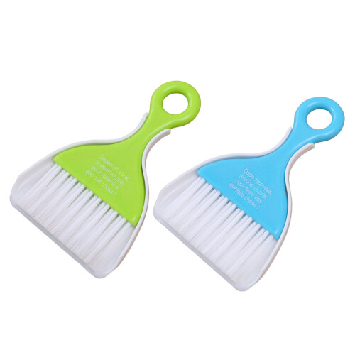 Tabletop Broom Cleaning Tools Assorted Color 2 Sets 2