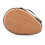 Compact and Table Tennis Racket Case Waterproof EVA Material Brown Fits One Racket 1