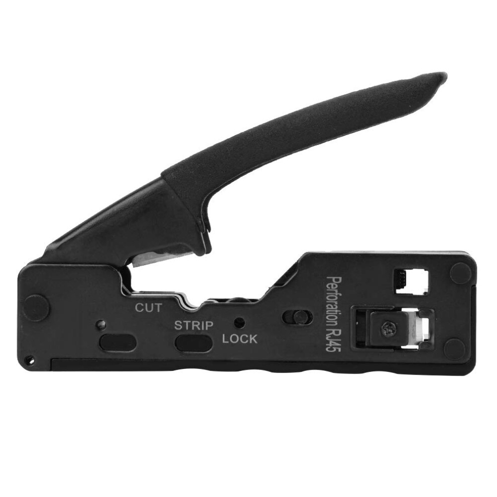 Multifunctional Network Cable Crimper Crystal Head Crimping Pliers 8P8c 6P6c Crimp Capacity Rj45 Rj12 Compatible 9354506268749