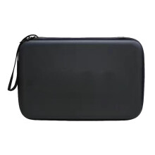 Square Table Tennis Paddle Bag Hard Shell Portable Case Blue Paddle Box For Standard Paddles