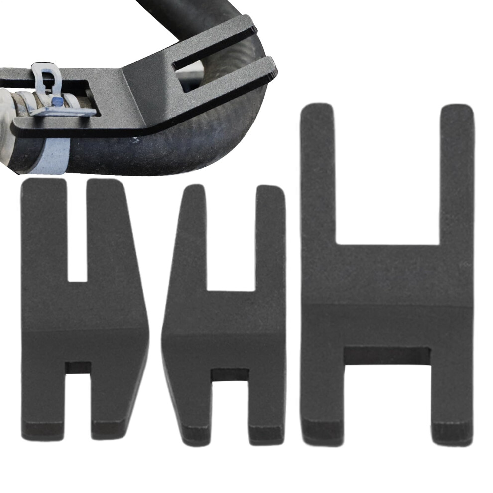 Water Pipe Clamp Limiter Elastic Auto Water Pipe Limiter Rustproof Vehicle Maintenance Accessory Auto Repair Supplies 9393856330188
