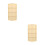 2Sets Durable Beige Plastic Column Mold for Garden and Outdoor Railing 6
