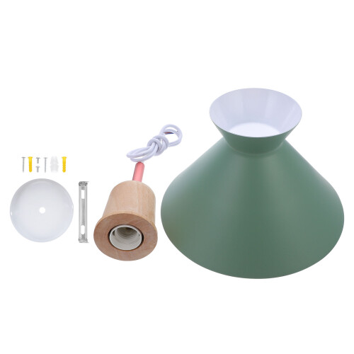 1St Moderne Groene Aluminium Home Hanglamp Simple Design