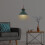 1St Moderne Groene Aluminium Home Hanglamp Simple Design 7