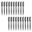 50St Compacte Plastic Wenkbrauwkam En Borstel Voor Make-Up 5