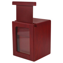 Caja De Para Perro Madera Urna Cinérea Huesos