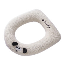 Hygienic Fiber Toilet Seat Protector With Easy Gripping-White