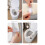 Thick Plush Toilet Seat Pad Secure Adhesive Grip Durable-grey 4