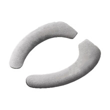 Toilet Seat Cushion Static Adhesive Warm Fabric-Light Grey B