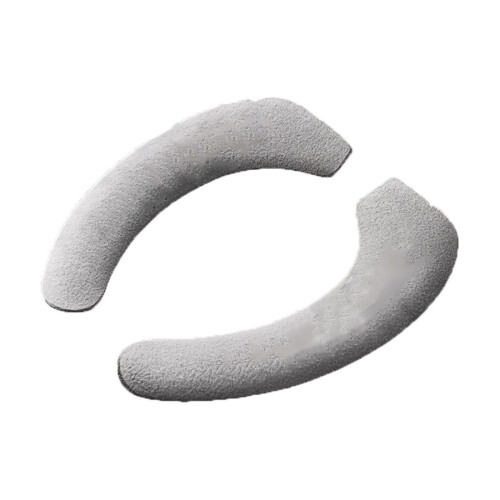 Toilet Seat Cushion Static Adhesive Warm Fabric-Light Grey B