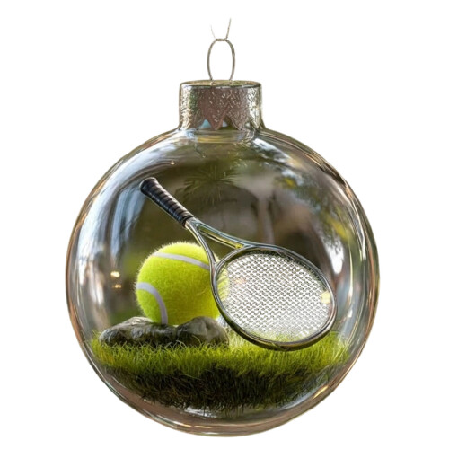 Boule acrylique de décorations de Noël résistantes aux éclats-G