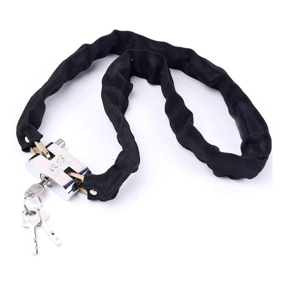 Universal Motorbike Motorcycle Bicycle Sport Bike Anti-Theft Steel Security Chain Lock Padlock 1M Length, 6Mm Chain 9393856330614