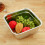 2 Pièces Bassine En Acier Inoxydable Pour 4