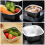 2 Pièces Bassine En Acier Inoxydable Pour 7