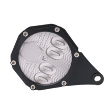 Motorcycle Tax Disc Holder For Mopeds And ATVs License Plate Protector Waterproof Seal Black