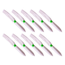 10 pièces poulpes calmars jupes appâts souples pêche à la-Blanc