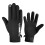 Gants de cyclisme avec isolation thermique, dos-Noir L 1