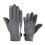 Gants de cyclisme d'hiver pour écrans tactiles, avec-Gris M 1