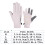 Gants de cyclisme avec isolation thermique, dos-Noir L 4