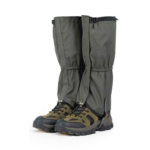 Guêtres de jambes imperméables et réglables,-Vert