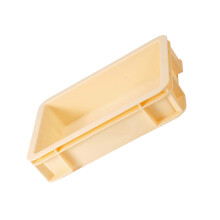 Boîte de rangement polyvalente pour Camping en plein-riz jaune
