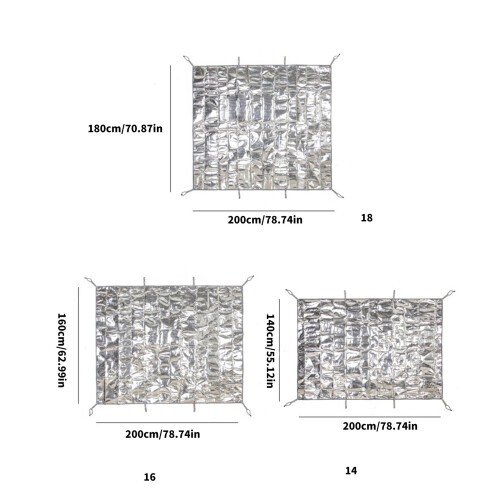 Couverture extérieure imperméable surdimensionnée,-160x200cm 2