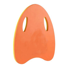 Swimming Kickboard EVA Buoyancy Board U-Shaped Water Board Unisex With Handles Orange For Kids And Adults Beginners