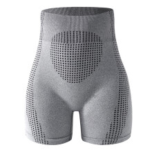 Atletische gymshorts voor dames, sneldrogende-Grijs 3XL