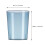 1Pc Blue Acrylic Wake Flower Bucket Multi-Purpose Storage Container 7