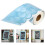 Bulletin Boards Wavy Pattern Border Sticker 2000x7cm Blue 3