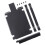 1Set Lightweight Black Hard Drive Rail SSD Holder Replacement Bracket 3