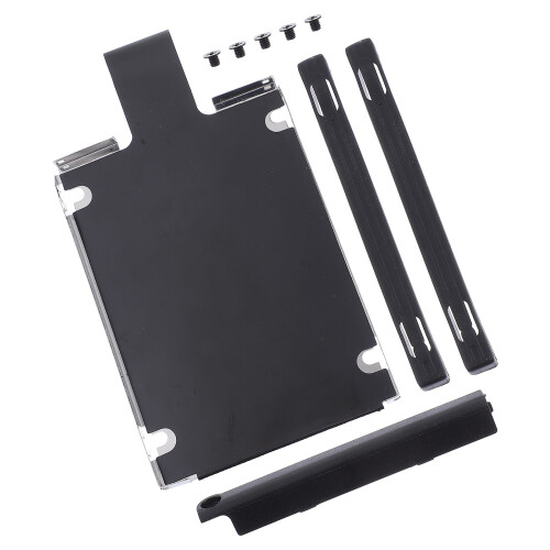 1Set Lightweight Black Hard Drive Rail SSD Holder Replacement Bracket 2