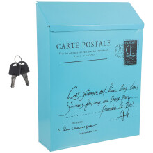 Boîte Aux Lettres Murale Extérieure Avec Serrure Style Vintage