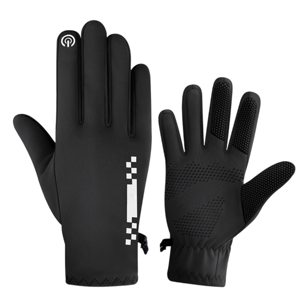 Thermals Insulated Glove Cold Resistant Cycling Glove- 2XL Black 7751000294847
