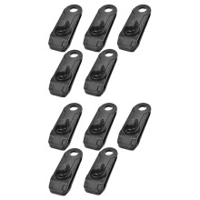 5/10Pcs Reusable Tarp Clip Lock Grip Thumb Screw Tent-10 pcs