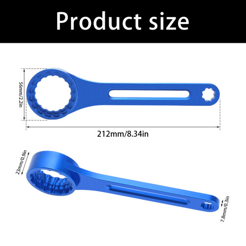 Aluminum Alloy Bottom Bracket Wrench 6 in 1 Bottom Bracket 2