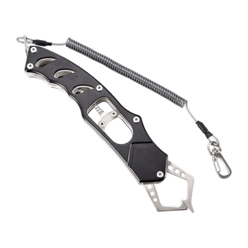 Portable Fish Lip Clip Holder Control-TK28 black thickened
