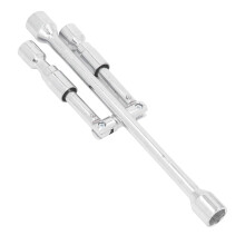 14 Inch Universal Folding Lug Wrench 4 Way Tire Iron Lug Nut Wrench Foldable Wrench Cross Wrench For Car Truck SUV RV