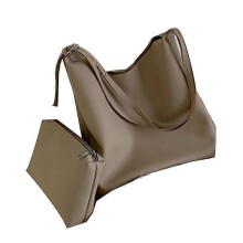 (Apricot) Women Crossbody Bag Leather Shoulder Bags Handbags Large Capacity Tote Purses