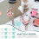 12 Pièces -Brosses À En Silicone Anti- 6