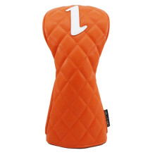 Wood Cover Rhombus Shape Pattern PU Soft Club Covers for Fairway Hybrid Waterproof Protector Set B
