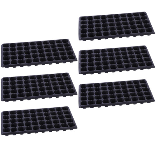 6 Pezzi Vassoi Germinazione Multi-Slot Per Sementi