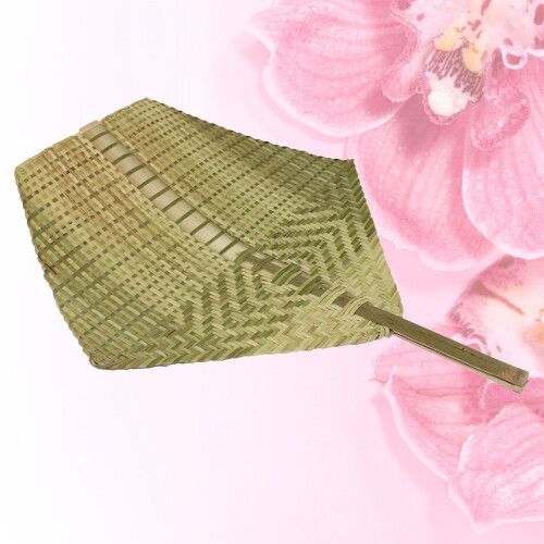 1 Pezzo Ventaglio In Bamboo Fatto Per Anziani 1