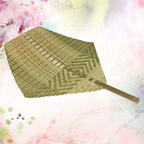 1 Pezzo Ventaglio In Bamboo Fatto Per Anziani 2