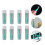 8 Set Custodie , Stick Rimozione e Strumenti Inserimento 6