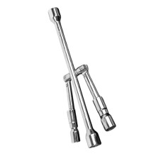 Foldable Lug Wrench Steel For Lug Nuts SUVs And Trucks Car Tire Repair Tool