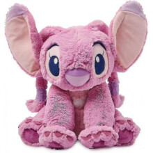 Store Official Angel Medium Soft Toy Lilo & Stitch Kids Fluffy Plush Character with Flexible Ears An 25-26s